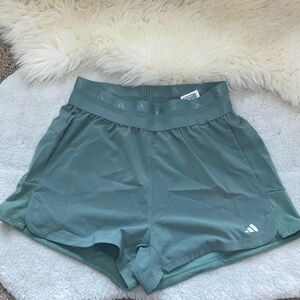 Adidas Women's Athletic Shorts in Teal